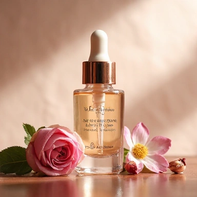 Anti-Aging Serum with natural botanicals for youthful skin