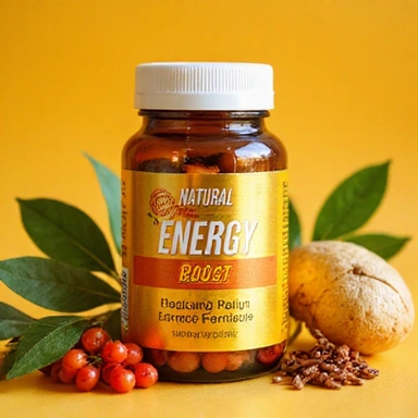 Natural Energy Boost - herbal vitality supplement for daily wellness